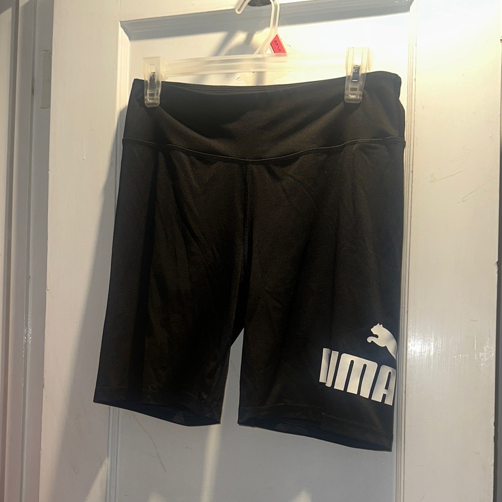 Puma Women's Black Bike Shorts
